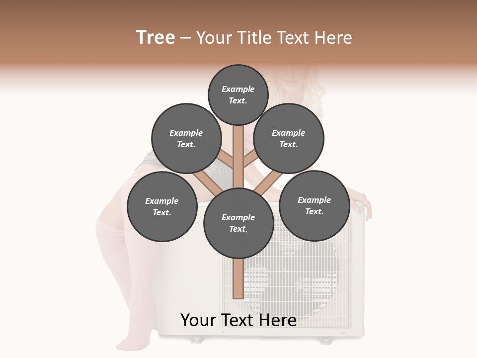 Built Showing Caucasian PowerPoint Template