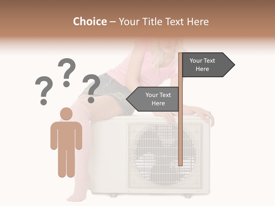 Built Showing Caucasian PowerPoint Template