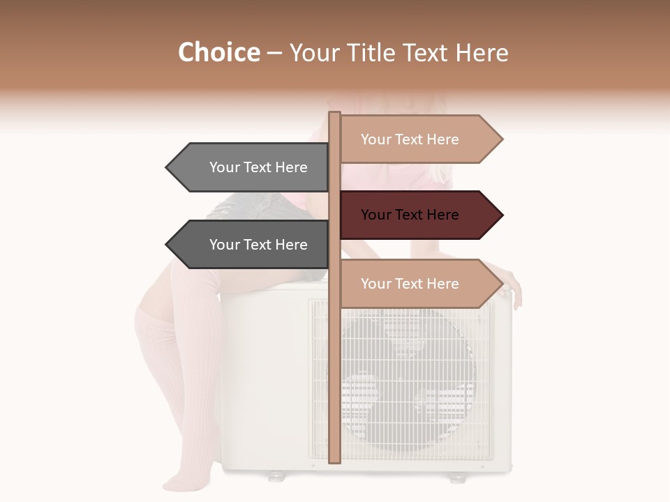 Built Showing Caucasian PowerPoint Template