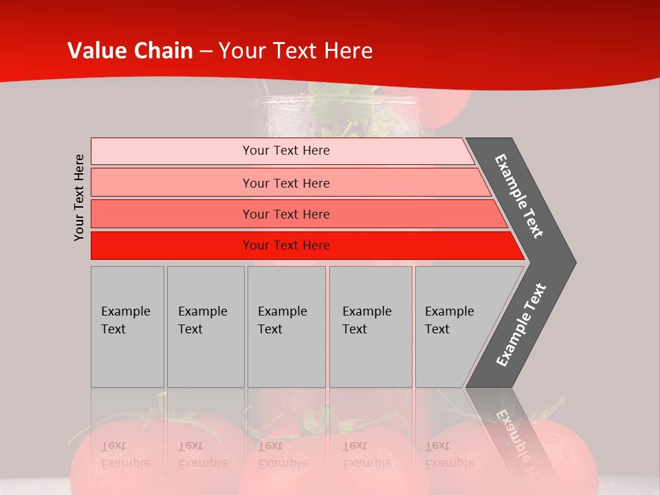 Classic Drink Vegetarian PowerPoint Template
