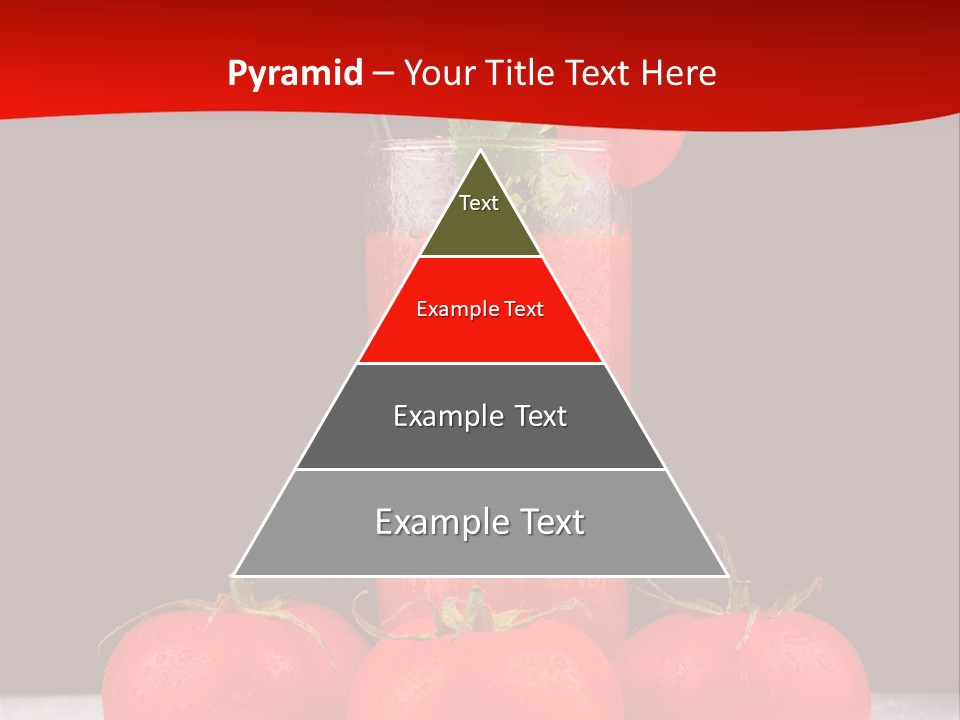 Classic Drink Vegetarian PowerPoint Template