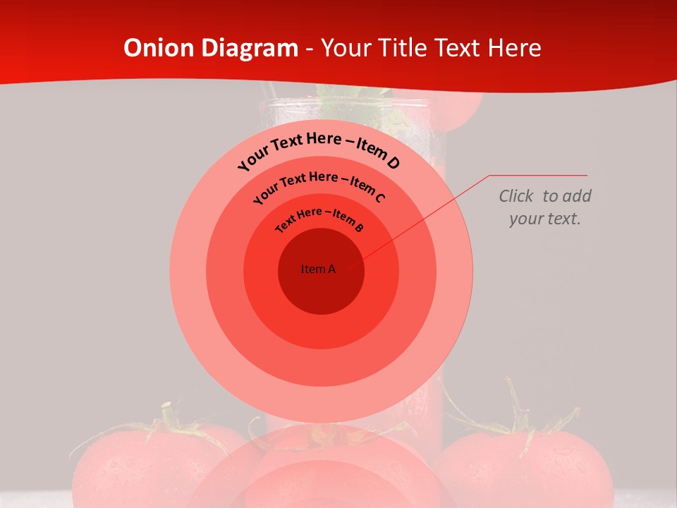 Classic Drink Vegetarian PowerPoint Template