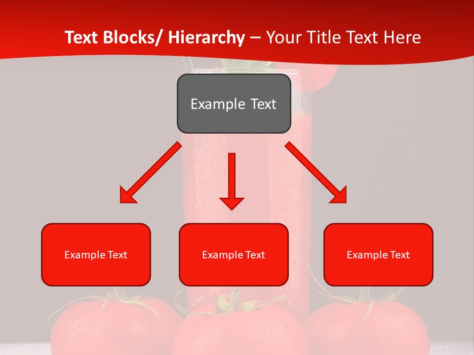 Classic Drink Vegetarian PowerPoint Template