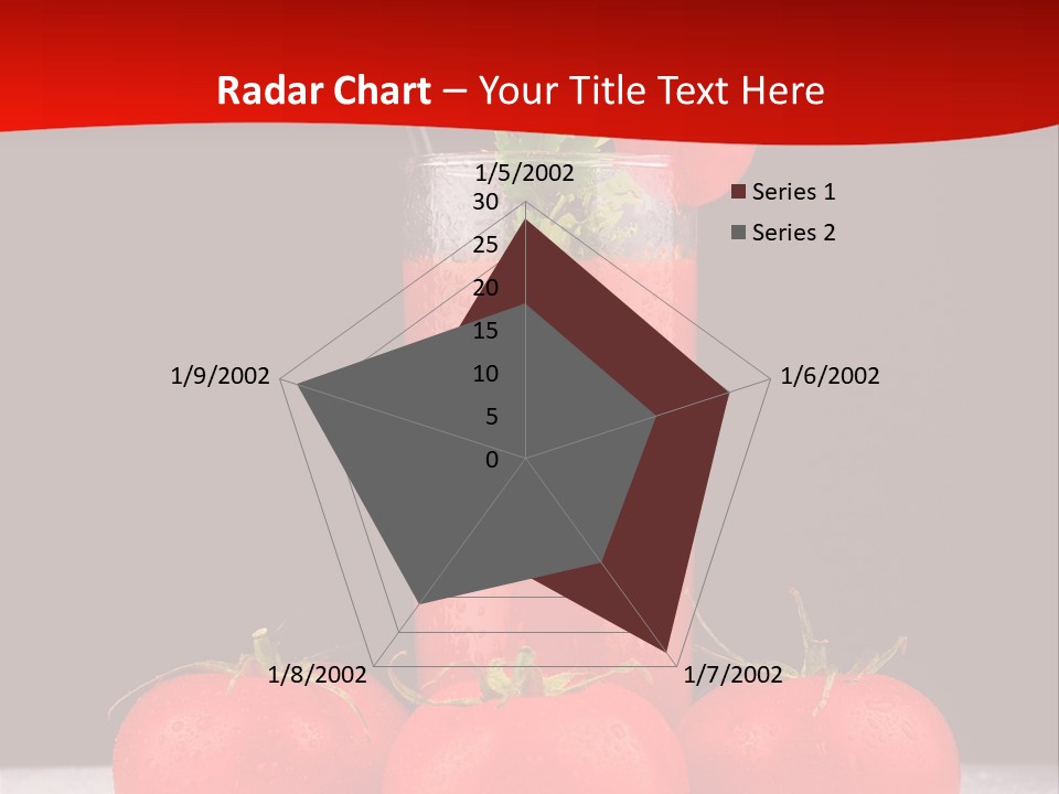 Classic Drink Vegetarian PowerPoint Template
