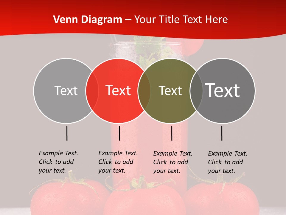 Classic Drink Vegetarian PowerPoint Template