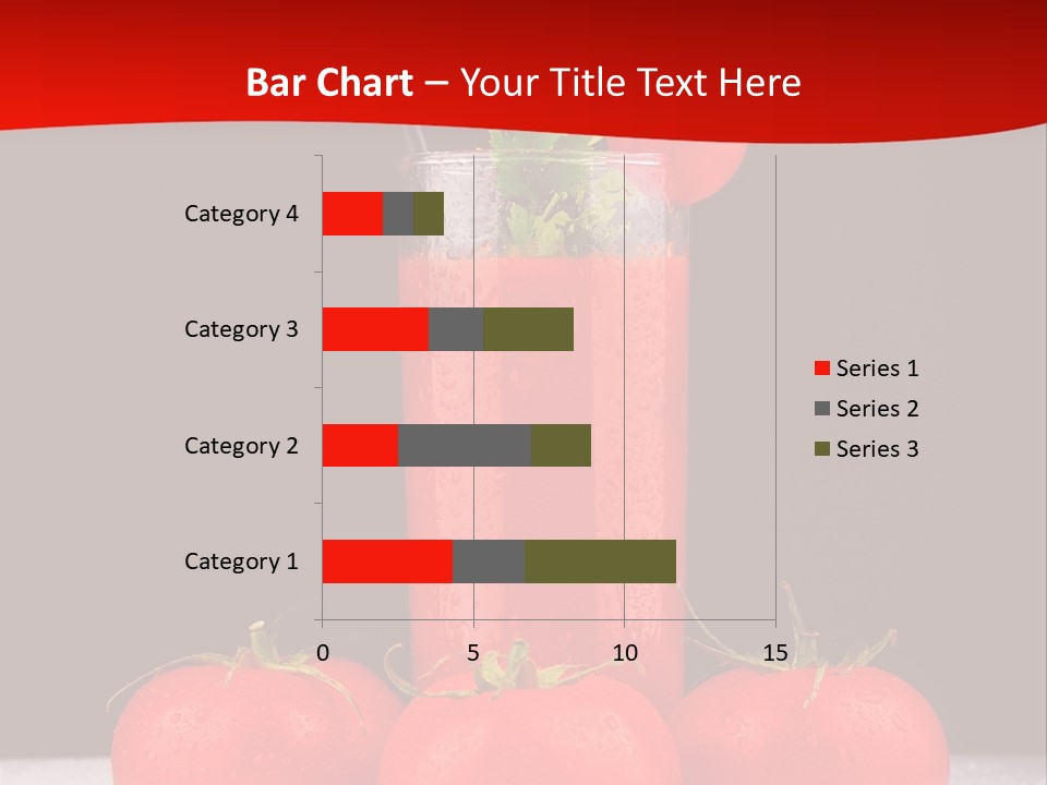 Classic Drink Vegetarian PowerPoint Template