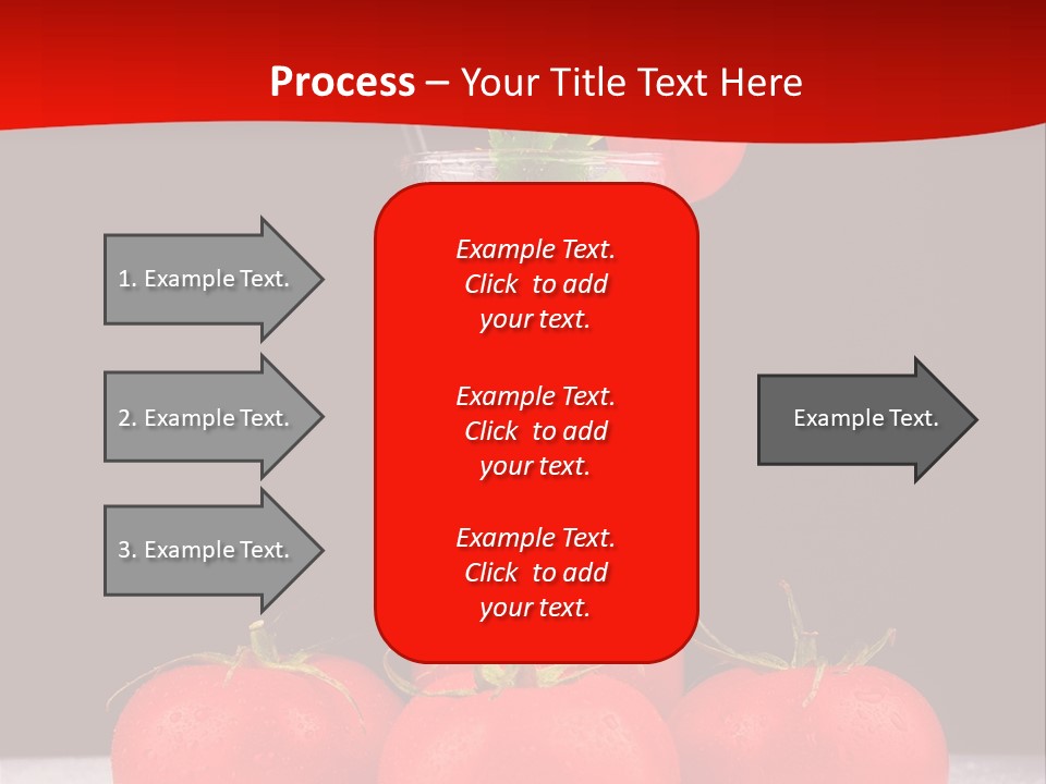 Classic Drink Vegetarian PowerPoint Template