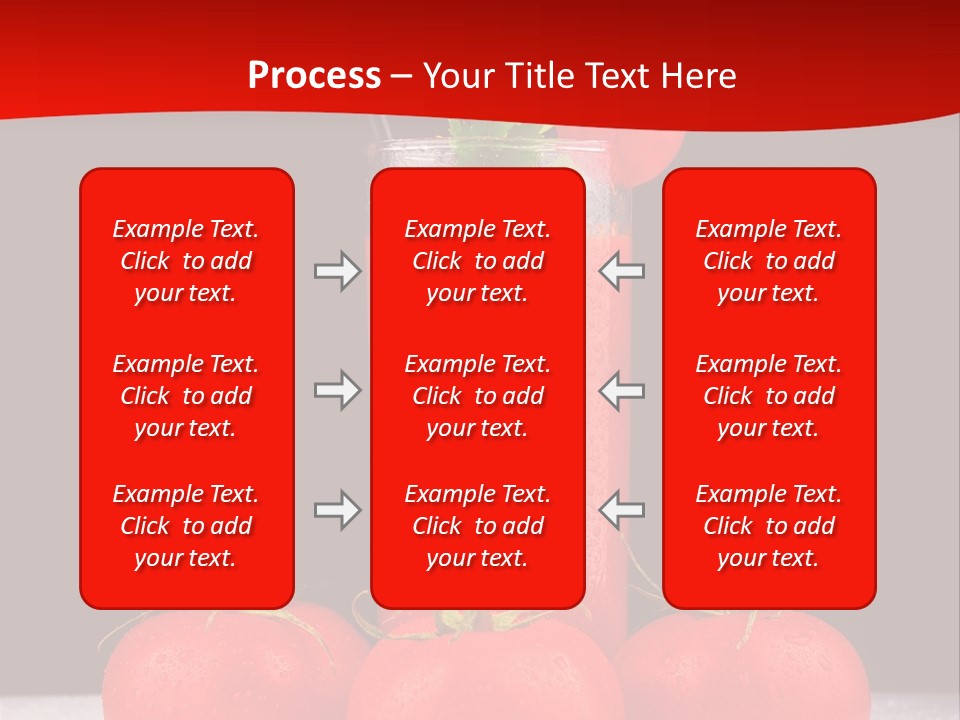 Classic Drink Vegetarian PowerPoint Template
