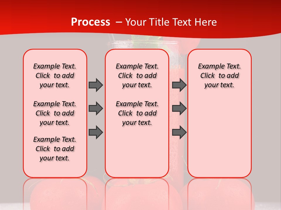 Classic Drink Vegetarian PowerPoint Template