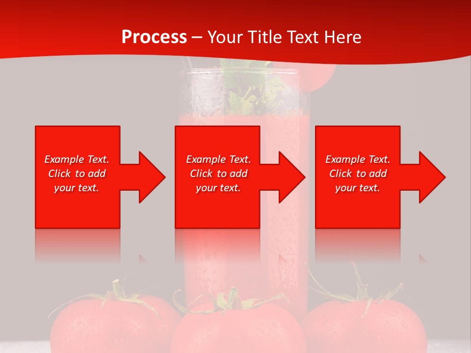Classic Drink Vegetarian PowerPoint Template