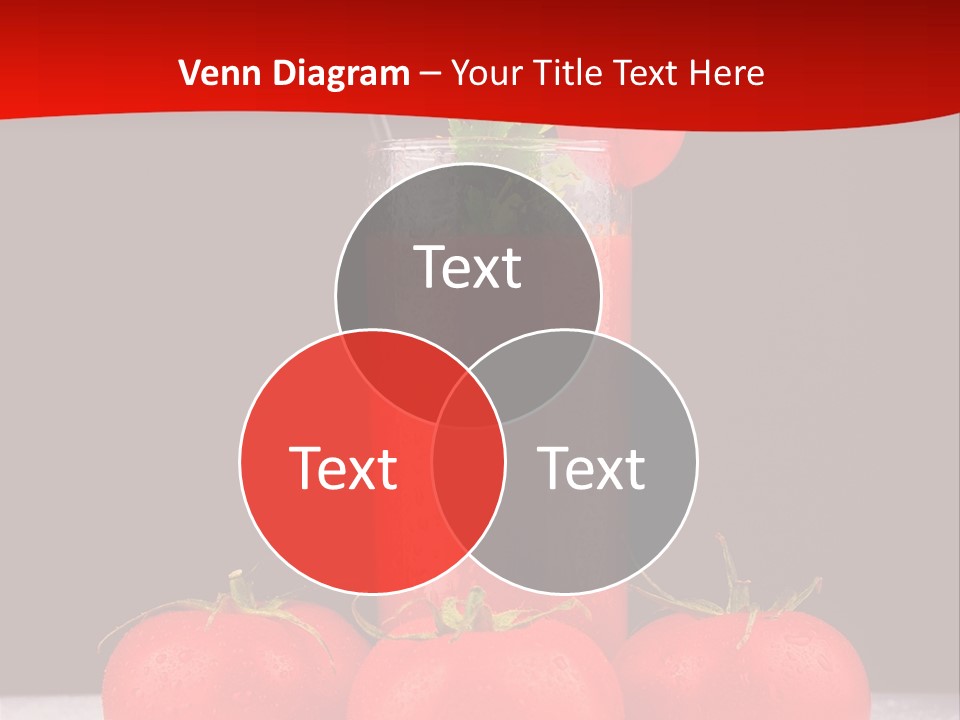 Classic Drink Vegetarian PowerPoint Template