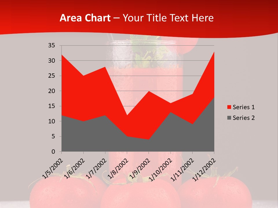 Classic Drink Vegetarian PowerPoint Template