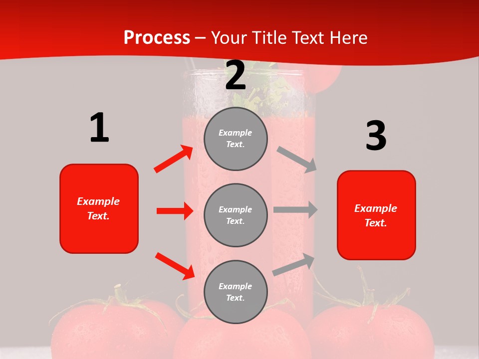 Classic Drink Vegetarian PowerPoint Template
