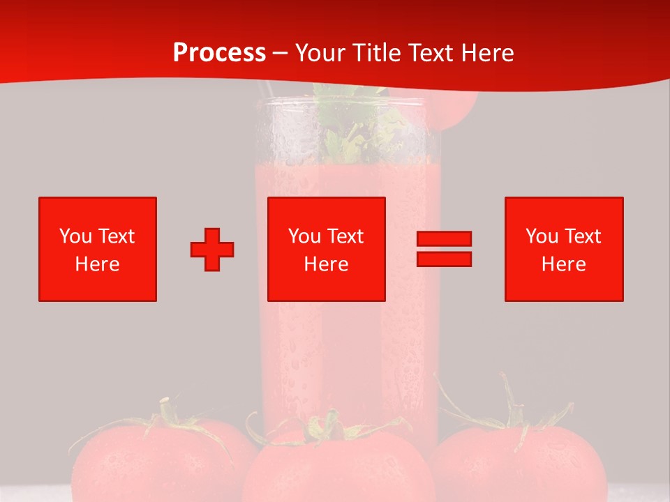 Classic Drink Vegetarian PowerPoint Template
