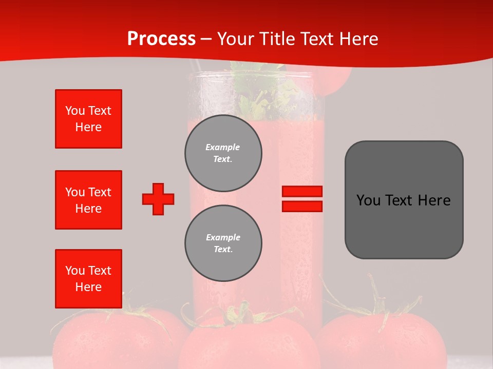 Classic Drink Vegetarian PowerPoint Template