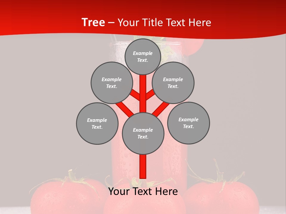 Classic Drink Vegetarian PowerPoint Template