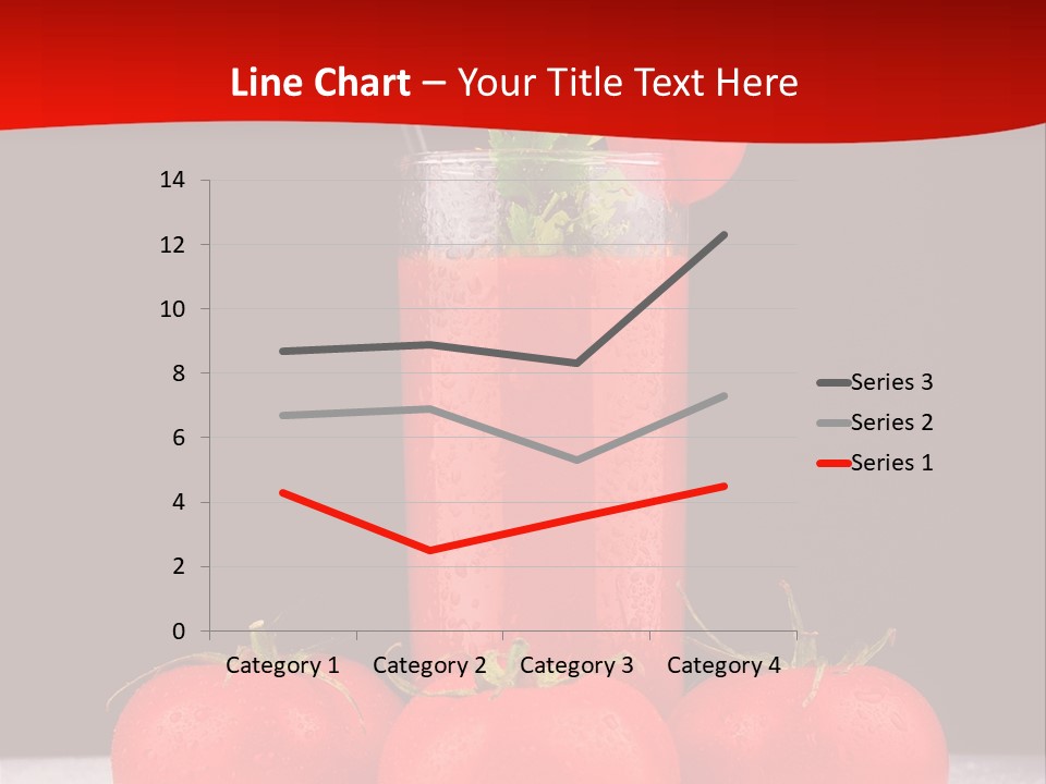 Classic Drink Vegetarian PowerPoint Template