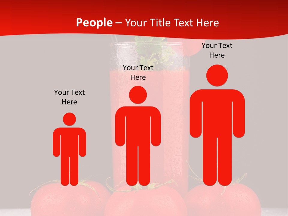 Classic Drink Vegetarian PowerPoint Template