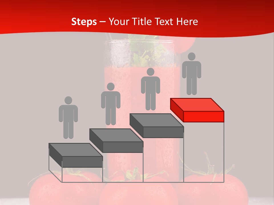 Classic Drink Vegetarian PowerPoint Template