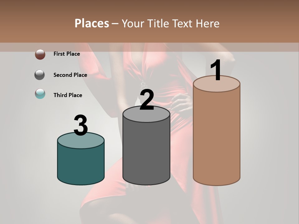 Person Lingerie Fantasy PowerPoint Template