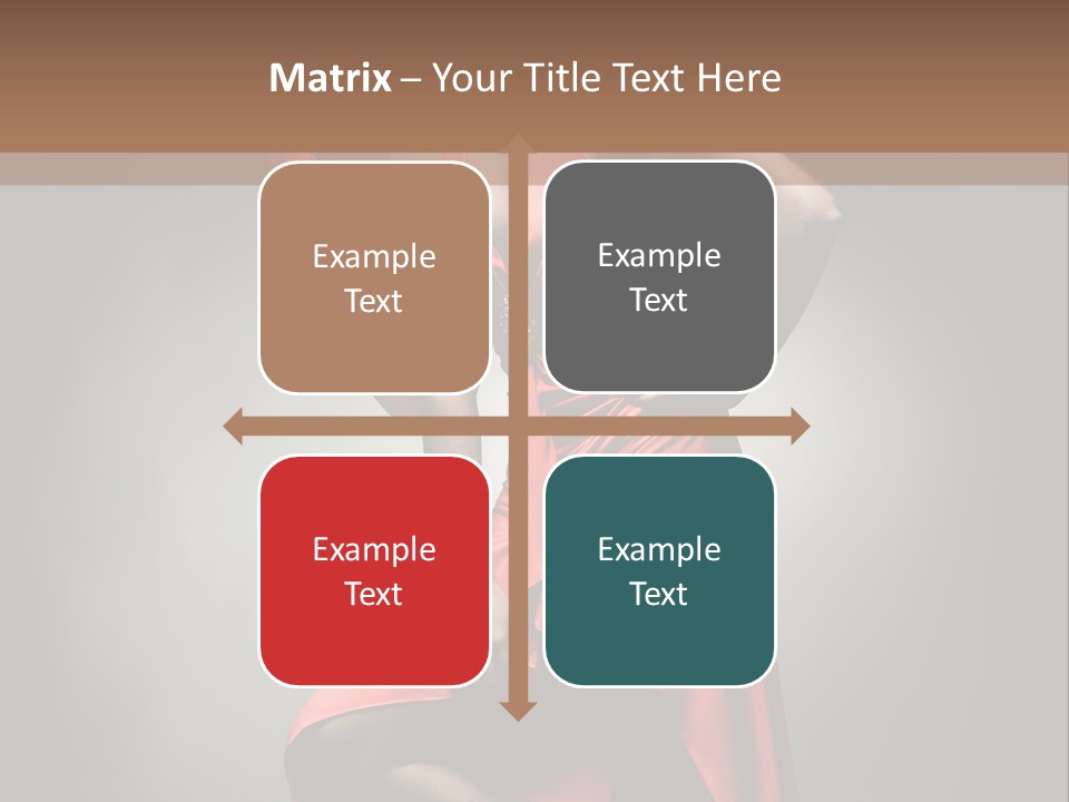 Person Lingerie Fantasy PowerPoint Template