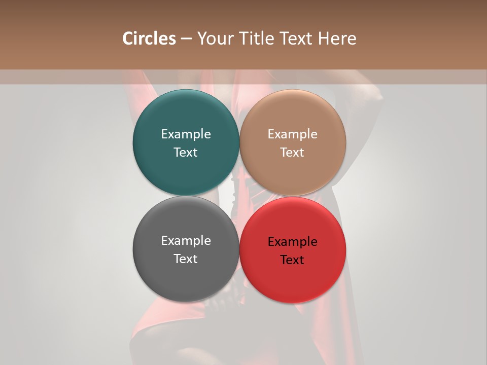 Person Lingerie Fantasy PowerPoint Template