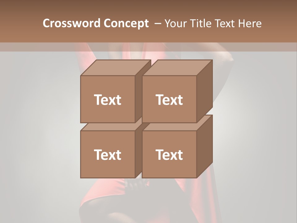 Person Lingerie Fantasy PowerPoint Template