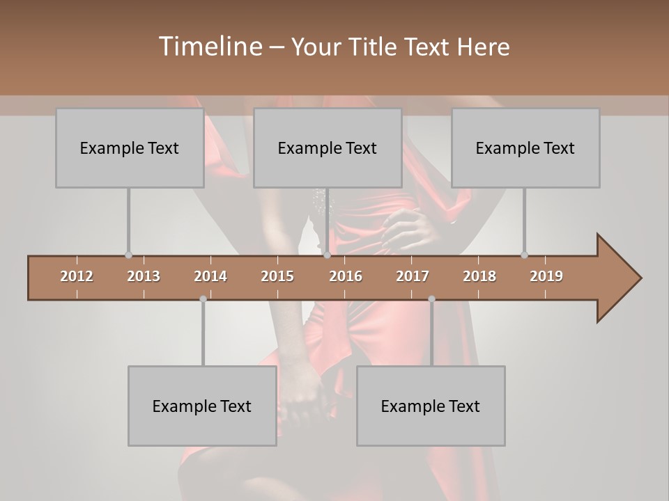 Person Lingerie Fantasy PowerPoint Template