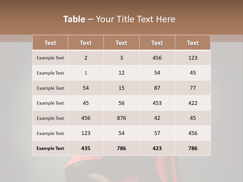 Person Lingerie Fantasy PowerPoint Template