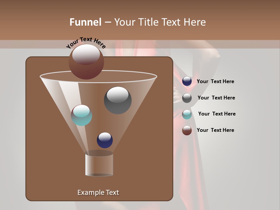 Person Lingerie Fantasy PowerPoint Template