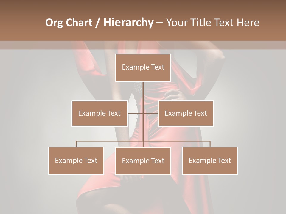 Person Lingerie Fantasy PowerPoint Template