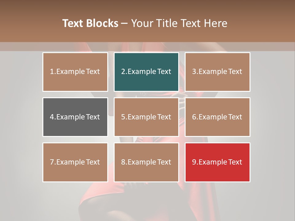 Person Lingerie Fantasy PowerPoint Template