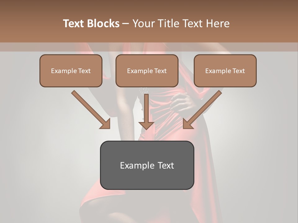 Person Lingerie Fantasy PowerPoint Template