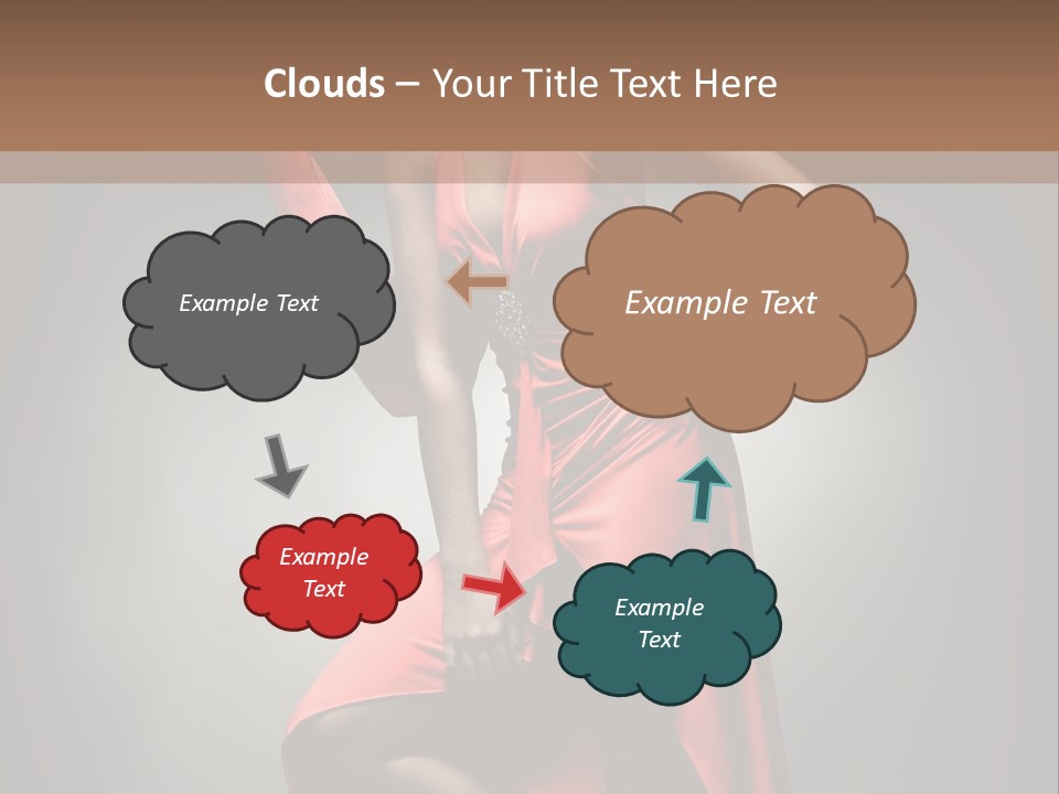 Person Lingerie Fantasy PowerPoint Template