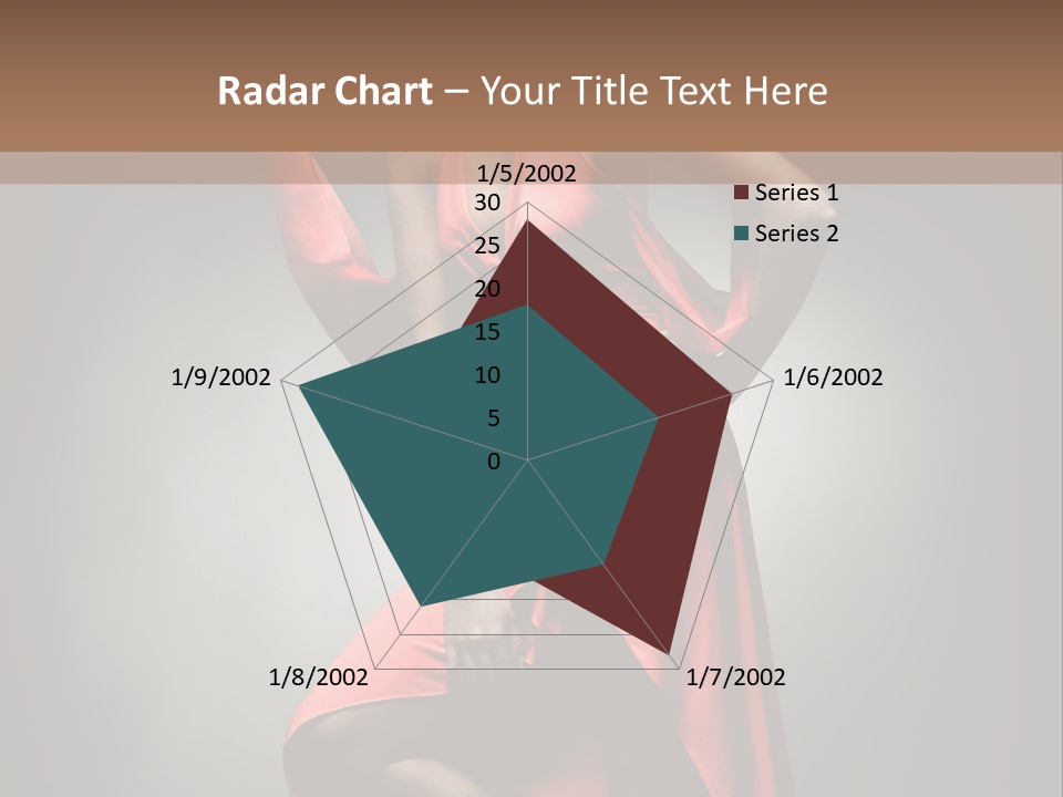 Person Lingerie Fantasy PowerPoint Template