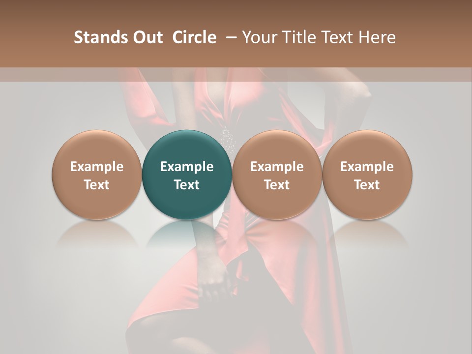 Person Lingerie Fantasy PowerPoint Template