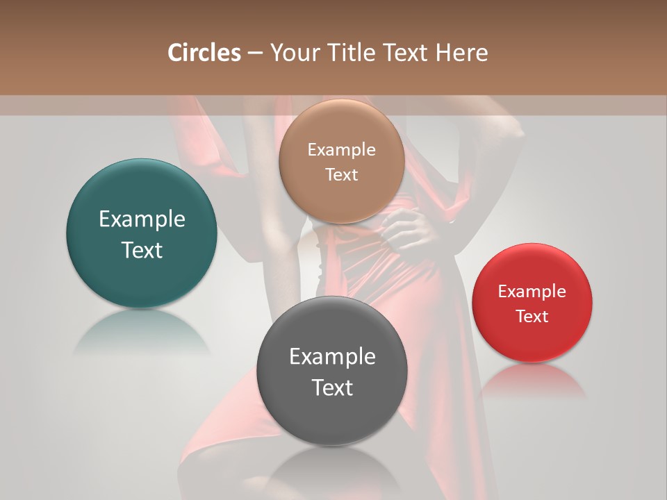 Person Lingerie Fantasy PowerPoint Template