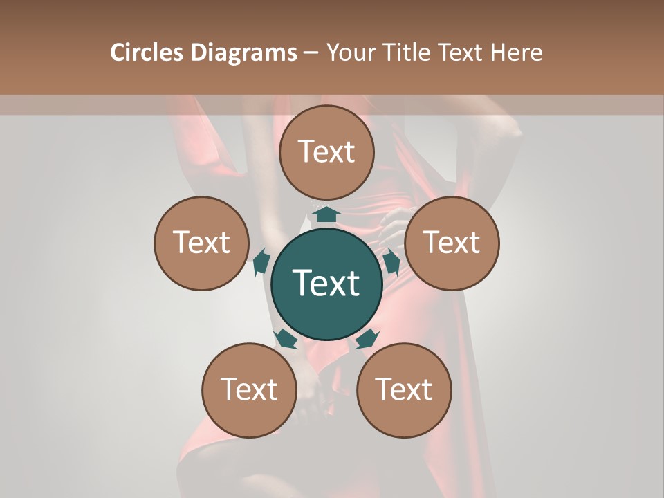 Person Lingerie Fantasy PowerPoint Template