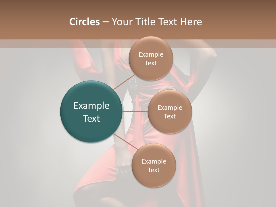 Person Lingerie Fantasy PowerPoint Template
