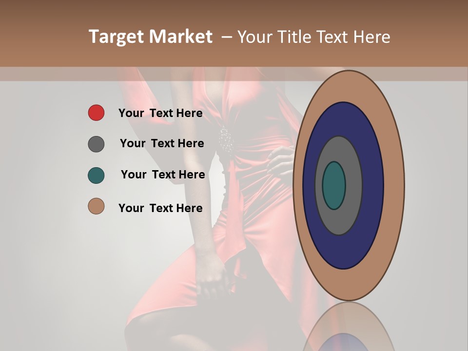 Person Lingerie Fantasy PowerPoint Template