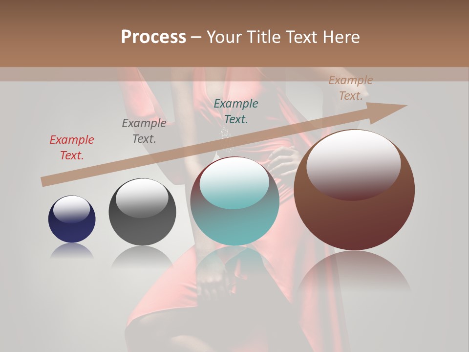 Person Lingerie Fantasy PowerPoint Template