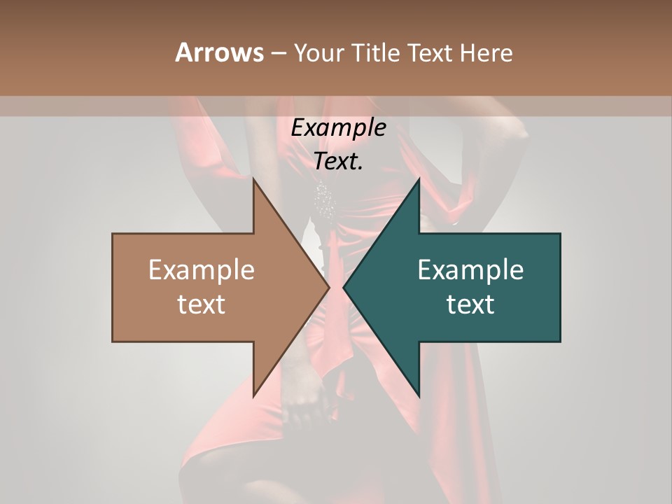 Person Lingerie Fantasy PowerPoint Template