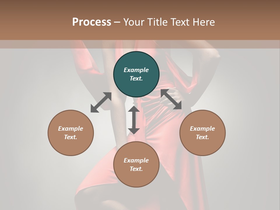 Person Lingerie Fantasy PowerPoint Template