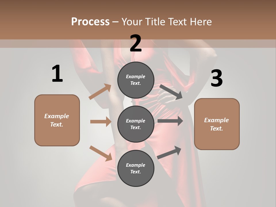 Person Lingerie Fantasy PowerPoint Template