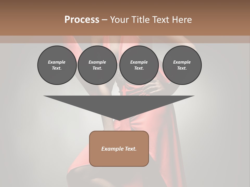 Person Lingerie Fantasy PowerPoint Template