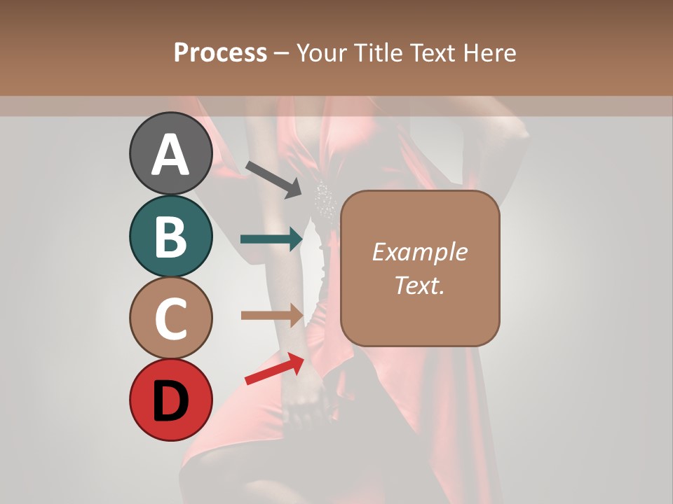 Person Lingerie Fantasy PowerPoint Template