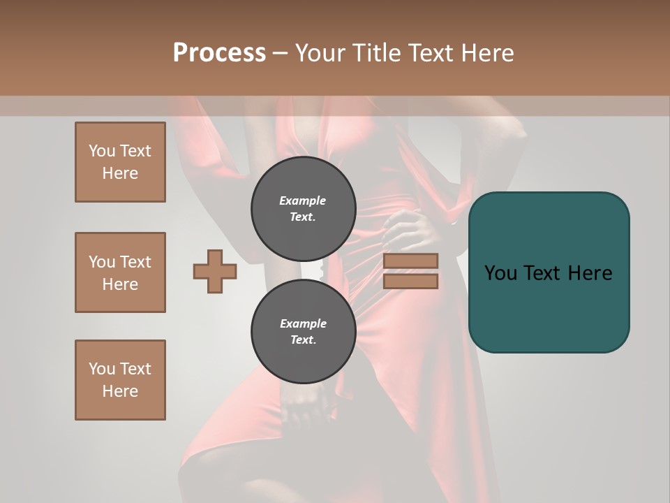 Person Lingerie Fantasy PowerPoint Template