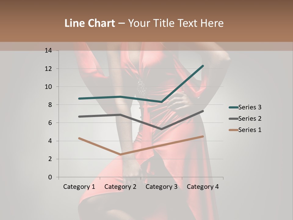 Person Lingerie Fantasy PowerPoint Template