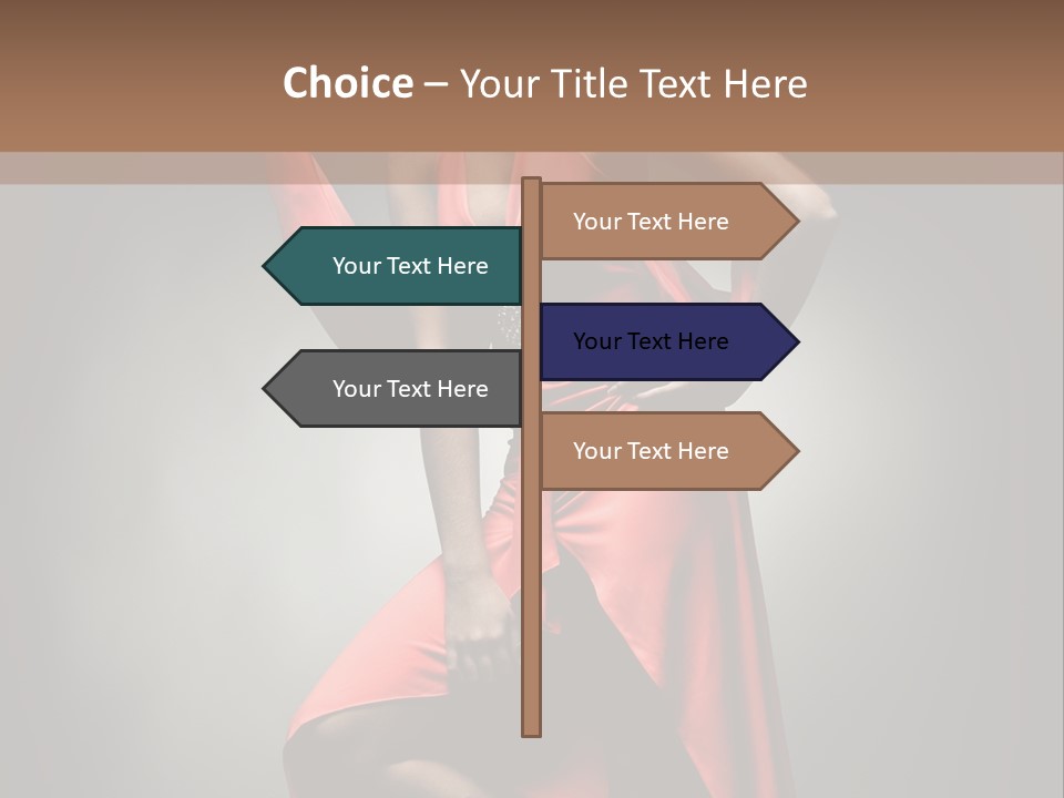 Person Lingerie Fantasy PowerPoint Template