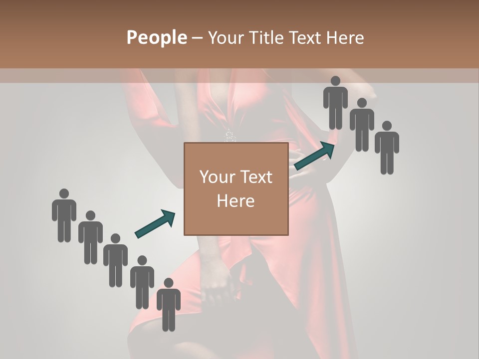 Person Lingerie Fantasy PowerPoint Template